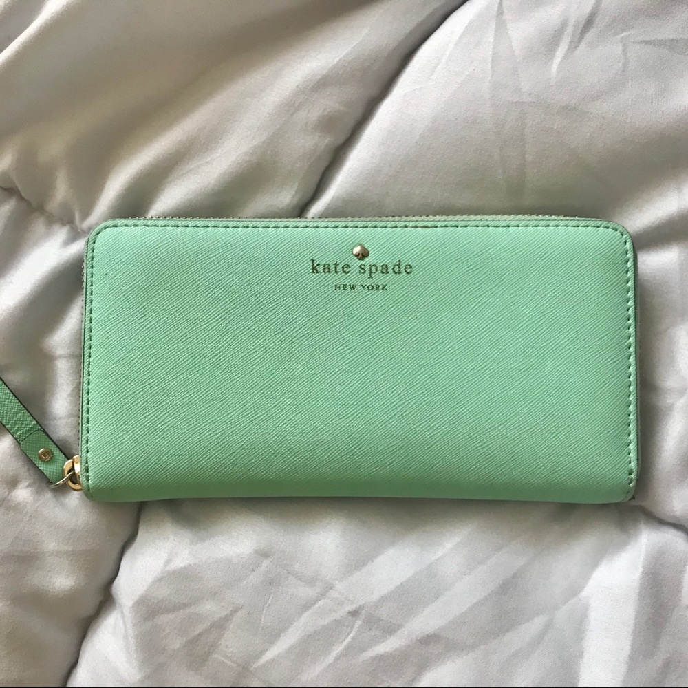 Kate Spade Mint Blue Wallet